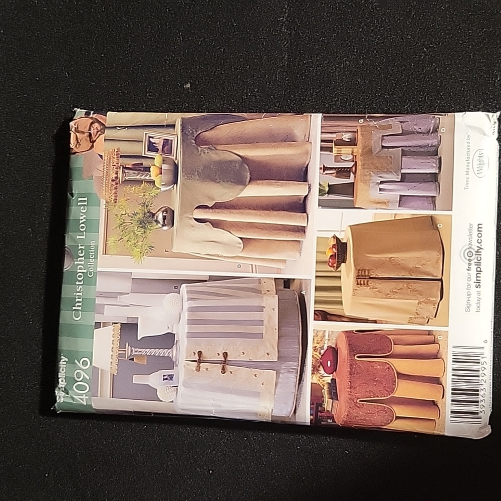 Simplicity: Sewing Pattern Uncut 4096